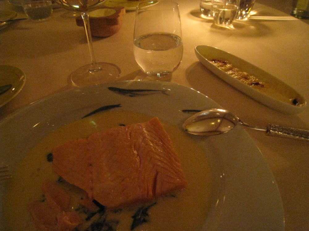 THE saumon à l'oseille