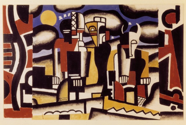 all paintings_Fernand Leger - La creation du monde _1923